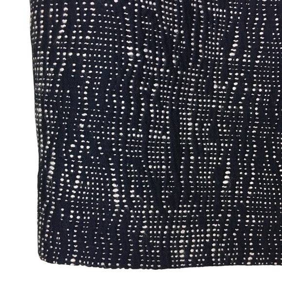 THE LIMITED Sophie Theallet Pencil Skirt Abstract Dot Pattern Navy Size 12 NWT - Picture 6 of 12